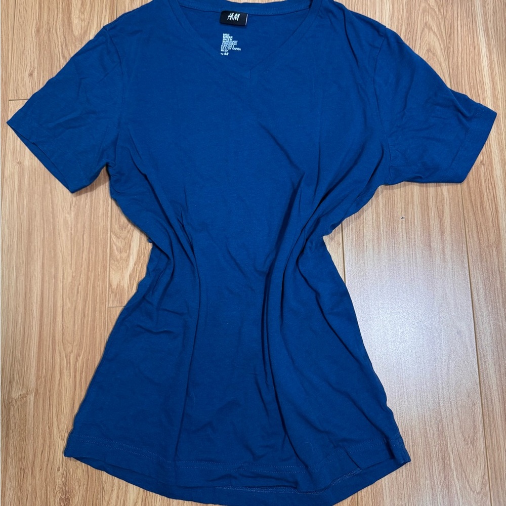 H&M Navy Blue Short Sleeve Tee